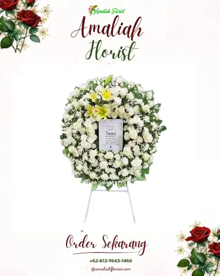 Krans Bunga Duka Sumber Salam